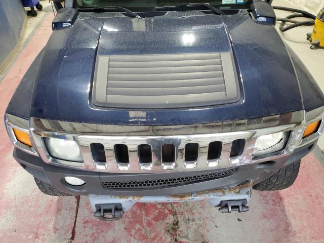 5GTDN13E478117021 - 2007 HUMMER H3 Կապույտ լուսանկար 12