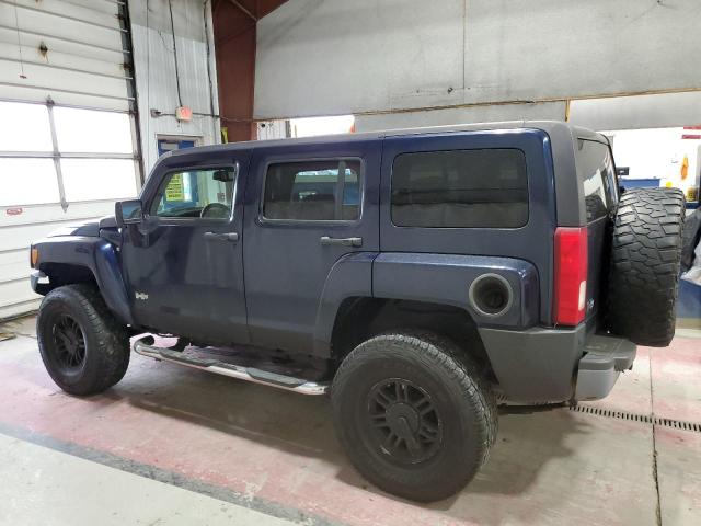 5GTDN13E478117021 - 2007 HUMMER H3 Կապույտ լուսանկար 2