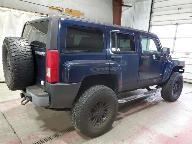 5GTDN13E478117021 - 2007 HUMMER H3 Կապույտ լուսանկար 3