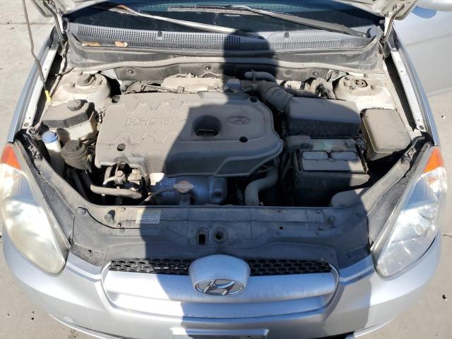 KMHCN36CX8U083745 - 2008 HYUNDAI ACCENT SE SILVER photo 11