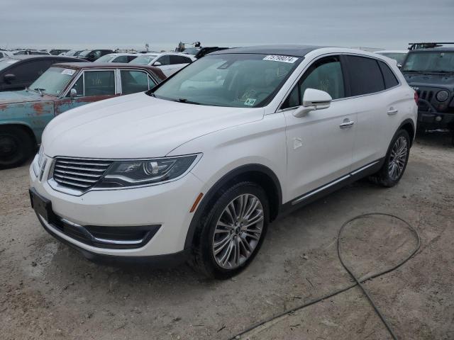 2LMPJ6LR3HBL40889 - 2017 LINCOLN MKX RESERVE Սպիտակ լուսանկար 1