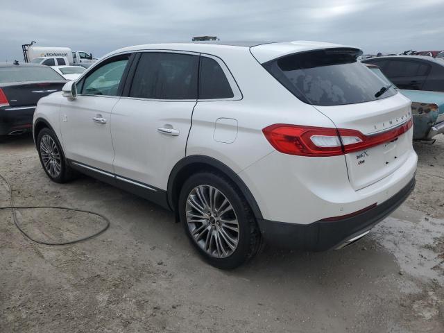 2LMPJ6LR3HBL40889 - 2017 LINCOLN MKX RESERVE WHITE photo 2