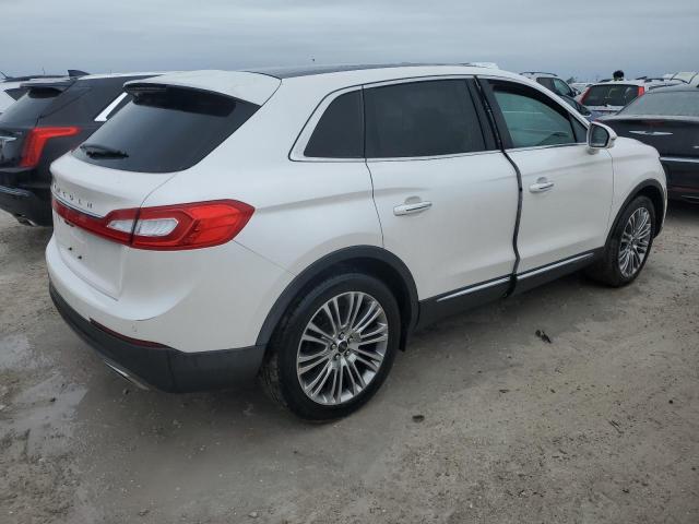 2LMPJ6LR3HBL40889 - 2017 LINCOLN MKX RESERVE Սպիտակ լուսանկար 3