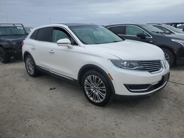 2LMPJ6LR3HBL40889 - 2017 LINCOLN MKX RESERVE Սպիտակ լուսանկար 4