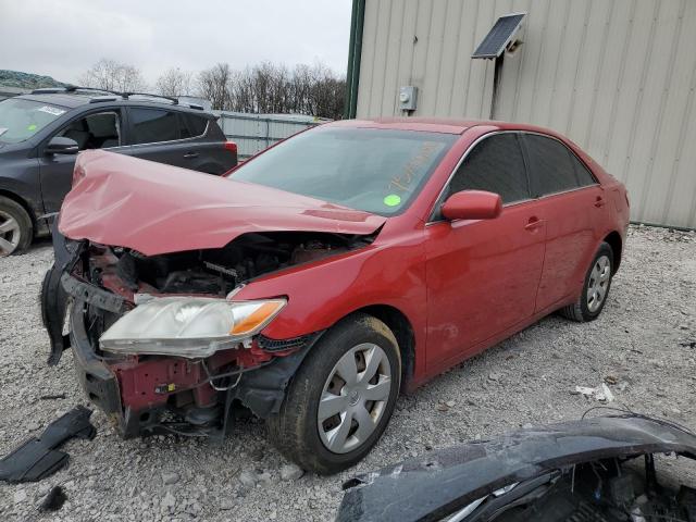 4T1BE46K07U129851 - 2007 TOYOTA CAMRY CE RED photo 1