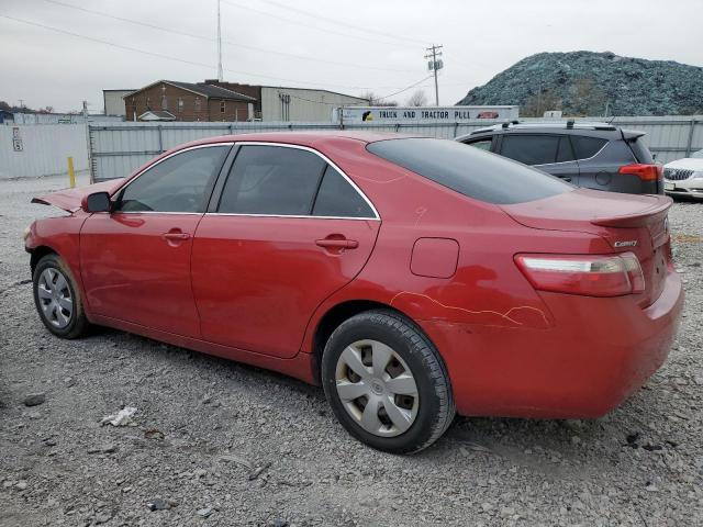 4T1BE46K07U129851 - 2007 TOYOTA CAMRY CE RED photo 2