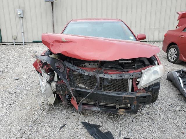 4T1BE46K07U129851 - 2007 TOYOTA CAMRY CE RED photo 5