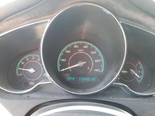 1G1ZE5EU7CF177253 - 2012 CHEVROLET MALIBU LTZ თეთრი ფოტო 9