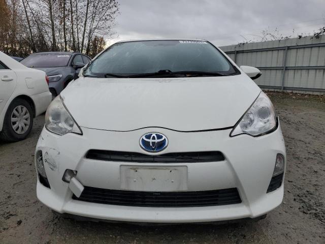 JTDKDTB37E1061143 - 2014 TOYOTA PRIUS C WHITE photo 5