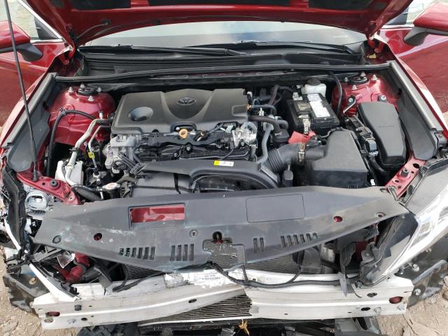 4T1C11AK0MU433019 - 2021 TOYOTA CAMRY LE RED photo 11