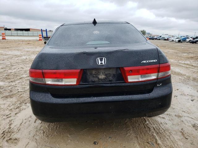 3HGCM56313G708761 - 2003 HONDA ACCORD LX BLACK photo 6