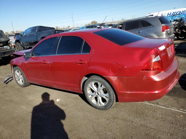 3FAHP0HAXCR368188 - 2012 FORD FUSION SE RED photo 2