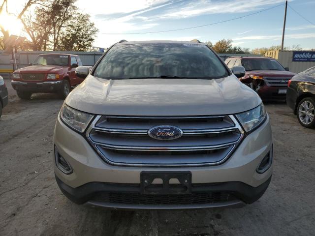 2FMPK3J84HBB03782 - 2017 FORD EDGE SEL GOLD photo 5