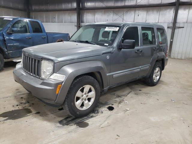 1C4PJMAK0CW115265 - 2012 JEEP LIBERTY SPORT GRAY photo 1