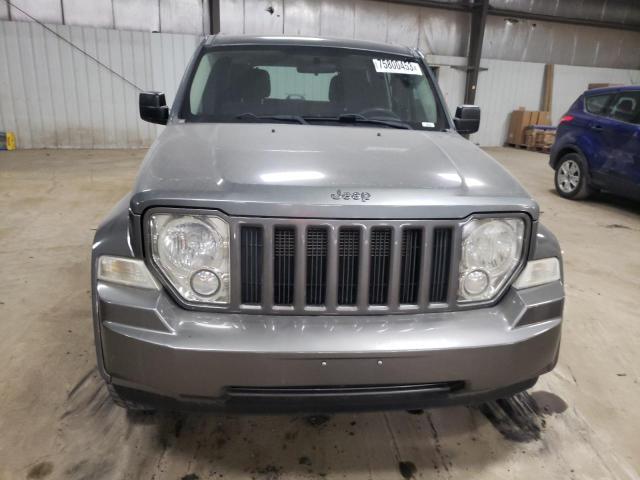 1C4PJMAK0CW115265 - 2012 JEEP LIBERTY SPORT GRAY photo 5