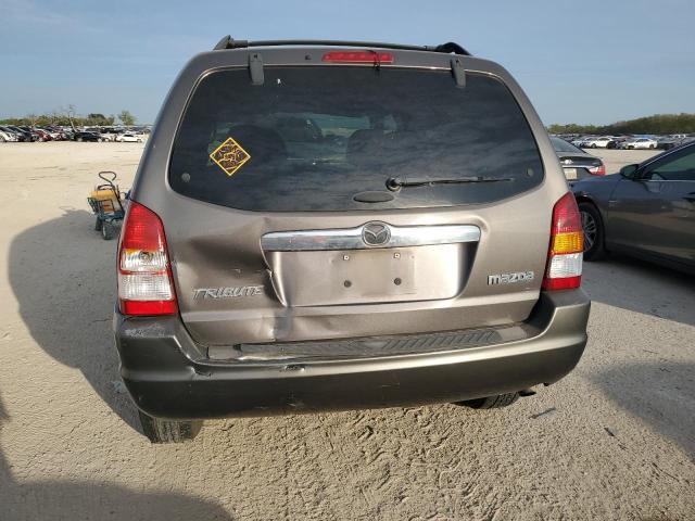 4F2YZ04104KM26471 - 2004 MAZDA TRIBUTE LX GRAY photo 6