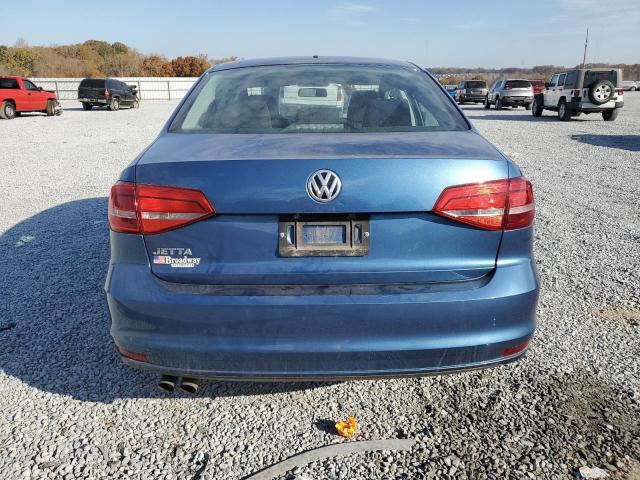 3VW2K7AJ7FM303766 - 2015 VOLKSWAGEN JETTA BASE BLUE photo 6