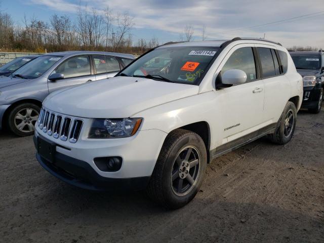 1C4NJDEB8ED734891 - 2014 JEEP COMPASS LATITUDE WHITE photo 1