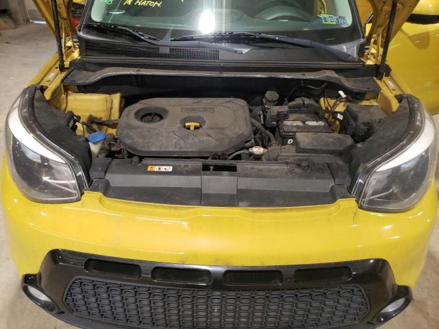 KNDJP3A52G7286270 - 2016 KIA SOUL + YELLOW photo 11