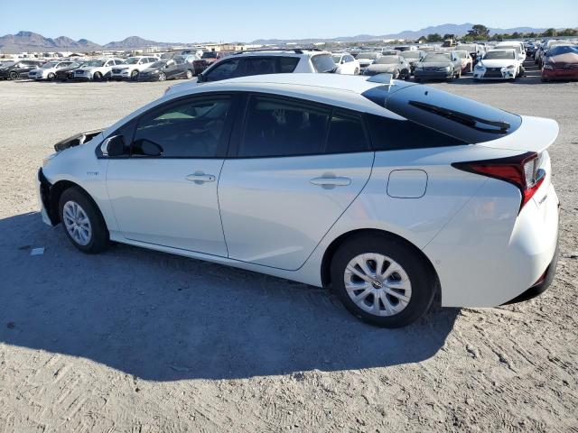 JTDKARFU1L3117836 - 2020 TOYOTA PRIUS L WHITE photo 2