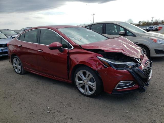 1G1BF5SM9H7138166 - 2017 CHEVROLET CRUZE PREMIER RED photo 4