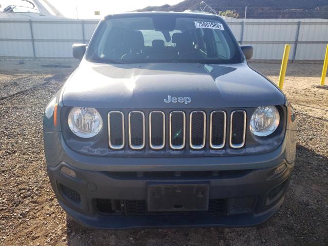 ZACCJAAB3JPG96865 - 2018 JEEP RENEGADE SPORT GRAY photo 5