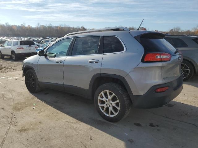 1C4PJLCB7EW315974 - 2014 JEEP CHEROKEE LATITUDE SILVER photo 2