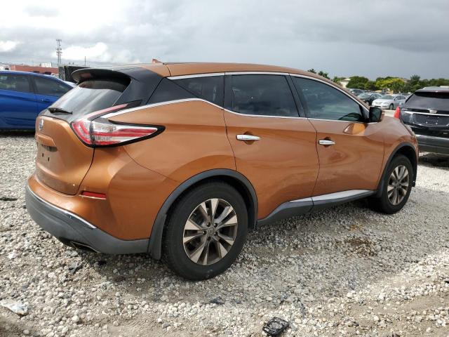 5N1AZ2MG1FN259939 - 2015 NISSAN MURANO S ORANGE photo 3