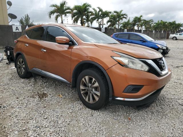 5N1AZ2MG1FN259939 - 2015 NISSAN MURANO S ORANGE photo 4