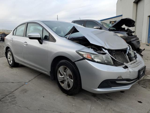 19XFB2F57EE240874 - 2014 HONDA CIVIC LX SILVER photo 4