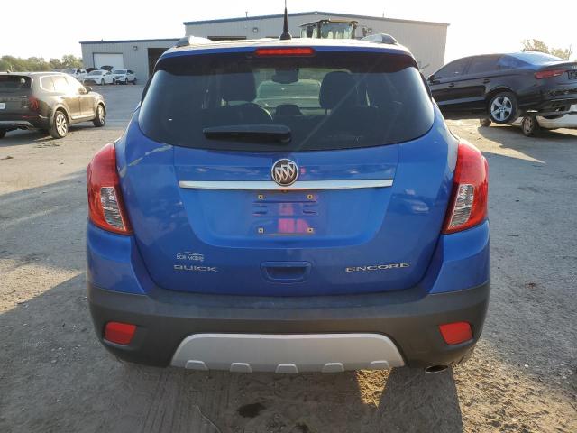 KL4CJASB7EB745381 - 2014 BUICK ENCORE BLUE photo 6