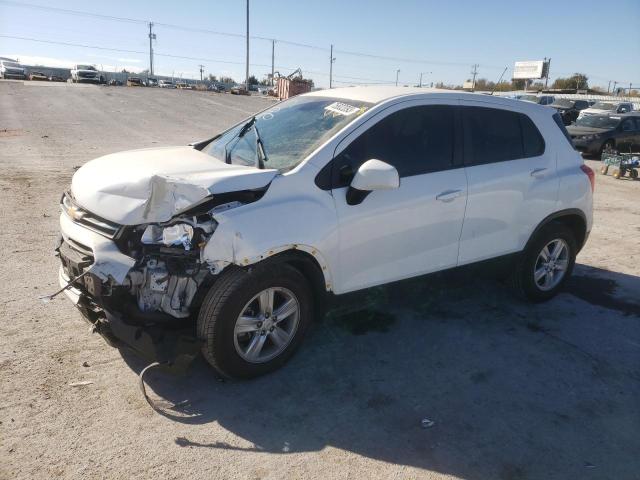 KL7CJKSB9LB072728 - 2020 CHEVROLET TRAX LS WHITE photo 1