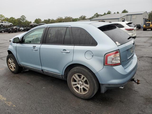 2FMDK38C28BA09848 - 2008 FORD EDGE SEL BLUE photo 2