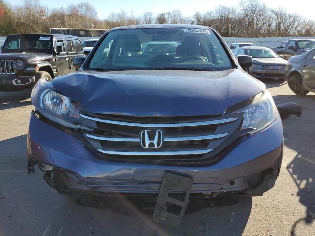 2HKRM4H34DH601647 - 2013 HONDA CR-V LX BLUE photo 5