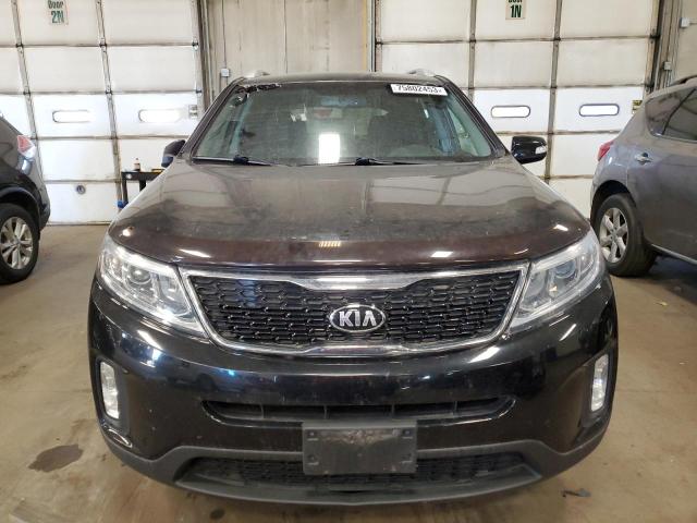 5XYKTDA79EG544789 - 2014 KIA SORENTO LX BLACK photo 5