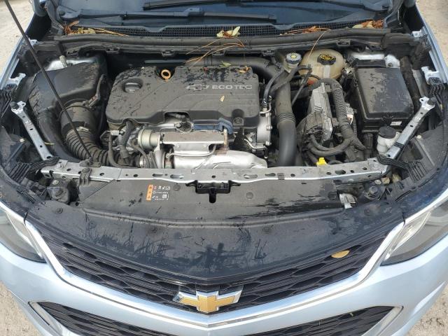 3G1BE6SMXJS587078 - 2018 CHEVROLET CRUZE LT SILVER photo 11