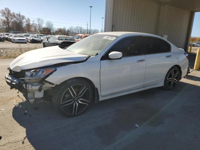 1HGCR2F19HA032595 - 2017 HONDA ACCORD SPORT SPECIAL EDITION WHITE photo 1