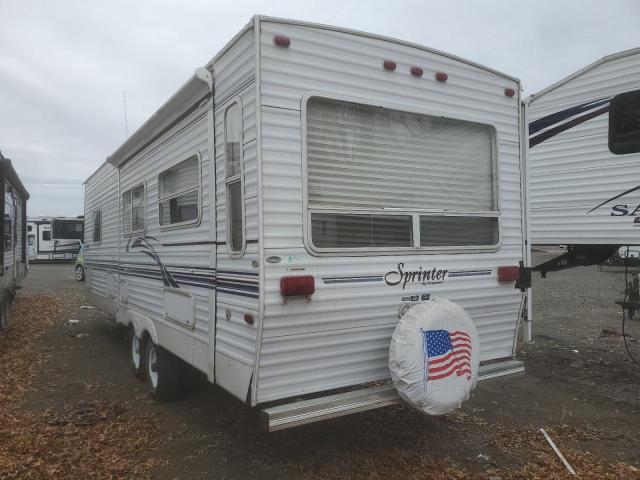 4YDT2742821205975 - 2002 KEYSTONE SPRINTER WHITE photo 3