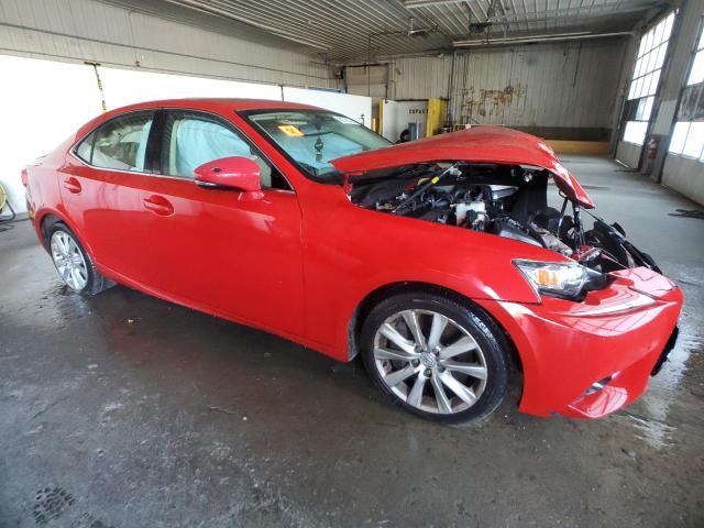 JTHBA1D23G5009598 - 2016 LEXUS IS 200T RED photo 4