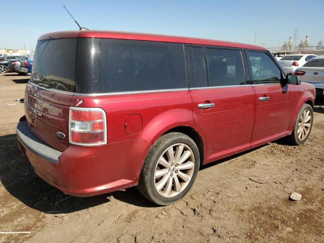 2FMGK5C8XFBA20315 - 2015 FORD FLEX SEL RED photo 3