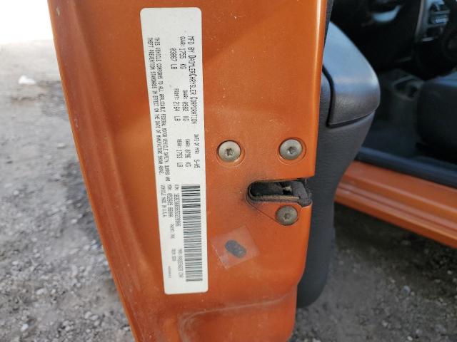 1B3ES66S65D228906 - 2005 DODGE NEON SRT-4 ORANGE photo 12