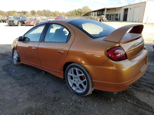 1B3ES66S65D228906 - 2005 DODGE NEON SRT-4 ORANGE photo 2