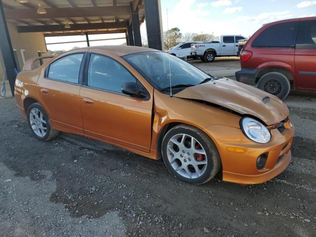 1B3ES66S65D228906 - 2005 DODGE NEON SRT-4 ORANGE photo 4