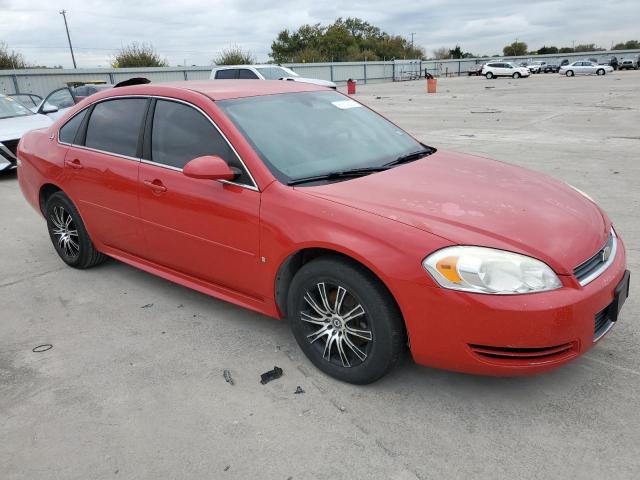 2G1WT57K991266357 - 2009 CHEVROLET IMPALA 1LT RED photo 4