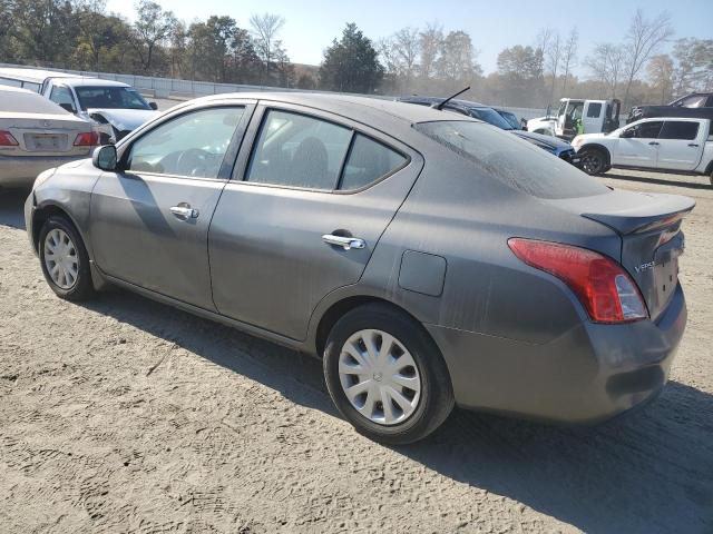 3N1CN7AP9DL849882 - 2013 NISSAN VERSA S GRAY photo 2