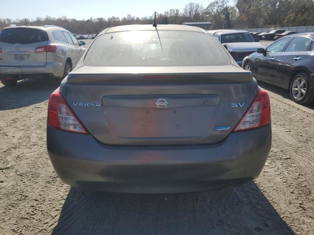 3N1CN7AP9DL849882 - 2013 NISSAN VERSA S GRAY photo 6