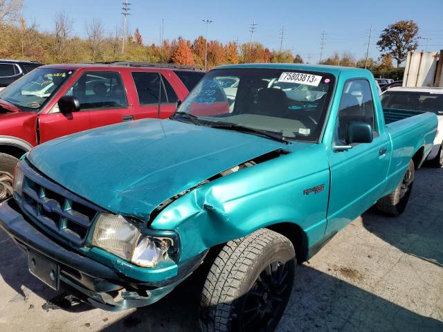 1FTCR10U0RPC38513 - 1994 FORD RANGER TURQUOISE photo 1