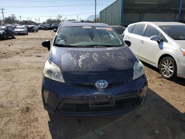 JTDKN3DU3C1548937 - 2012 TOYOTA PRIUS BLUE photo 5