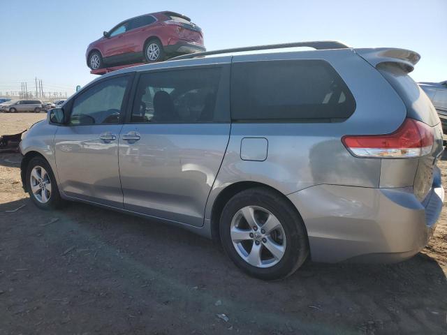 5TDKK3DC0BS142275 - 2011 TOYOTA SIENNA LE SILVER photo 2