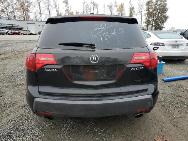 2HNYD28257H512538 - 2007 ACURA MDX BLACK photo 6